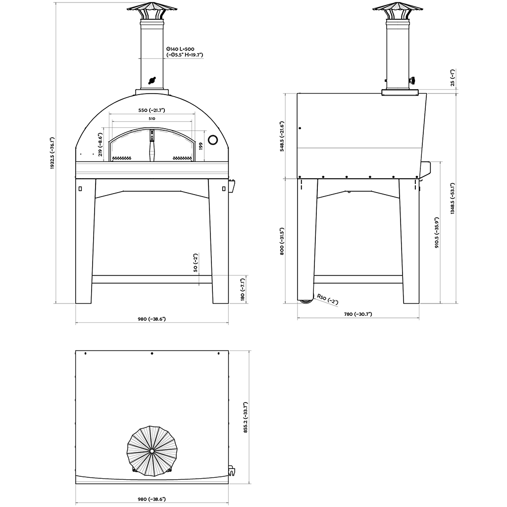 Size-of-Oven-propane-pizza-oven