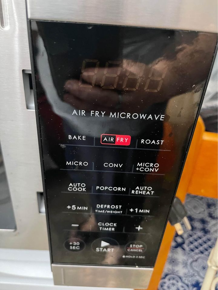 galanz air fryer microwave functions