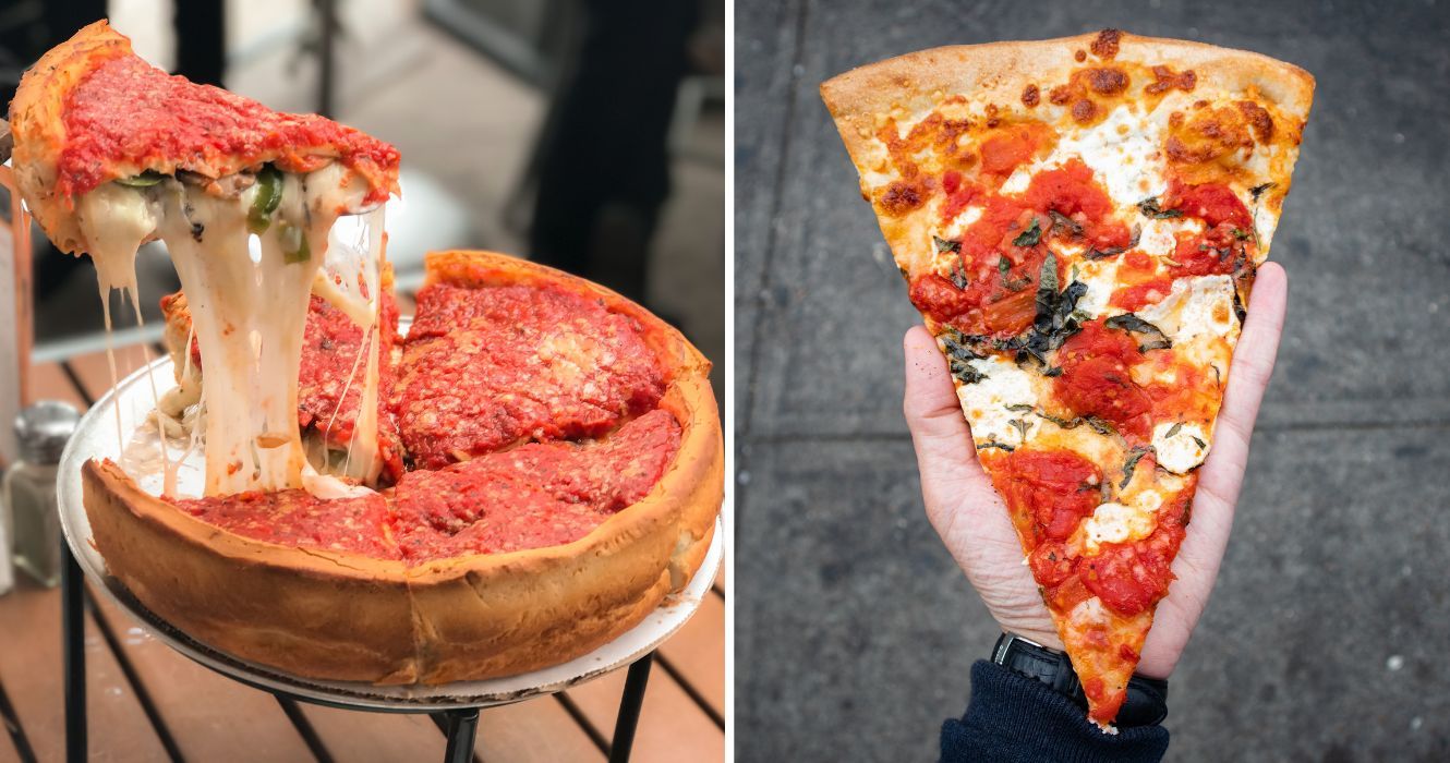 New york style pizza vs. Chicago Pizza: What's The Difference