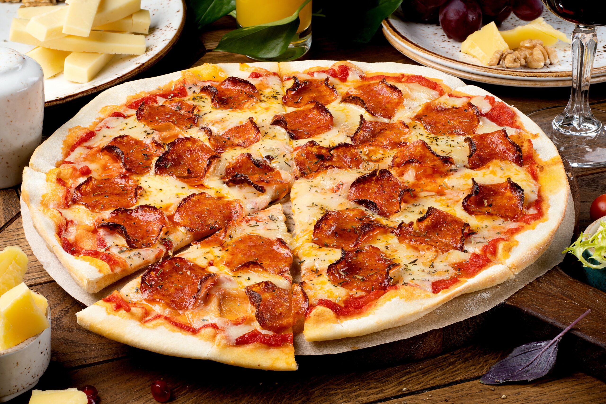 How Big Is 18 Inch Pizza Slices Servings Size And Calories 