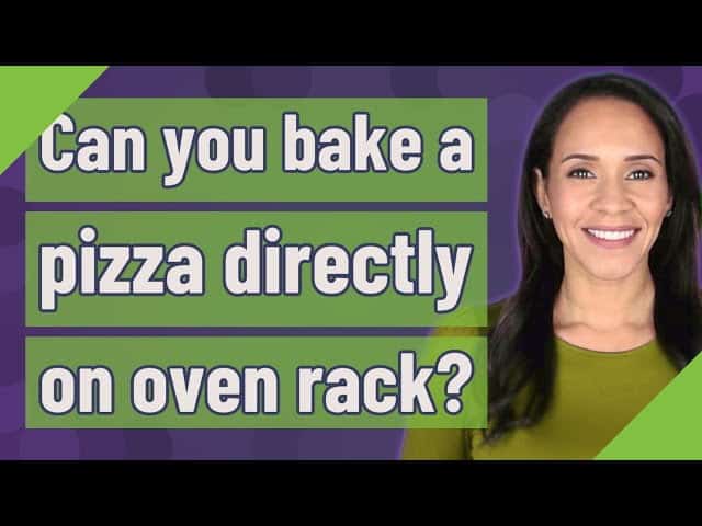 Can You Cook Pizza Directly on the Oven Rack