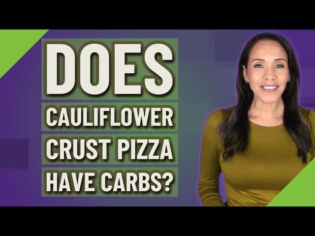 How Many Carbs in Cauliflower Pizza Crust?
