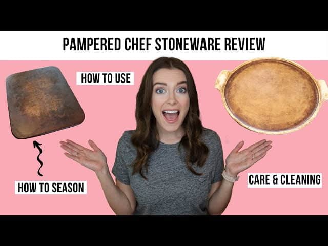 How to Clean a Pampered Chef Pizza Stone