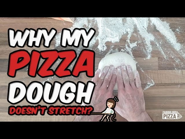 How to Make Elastic Stretchy Pizza Dough